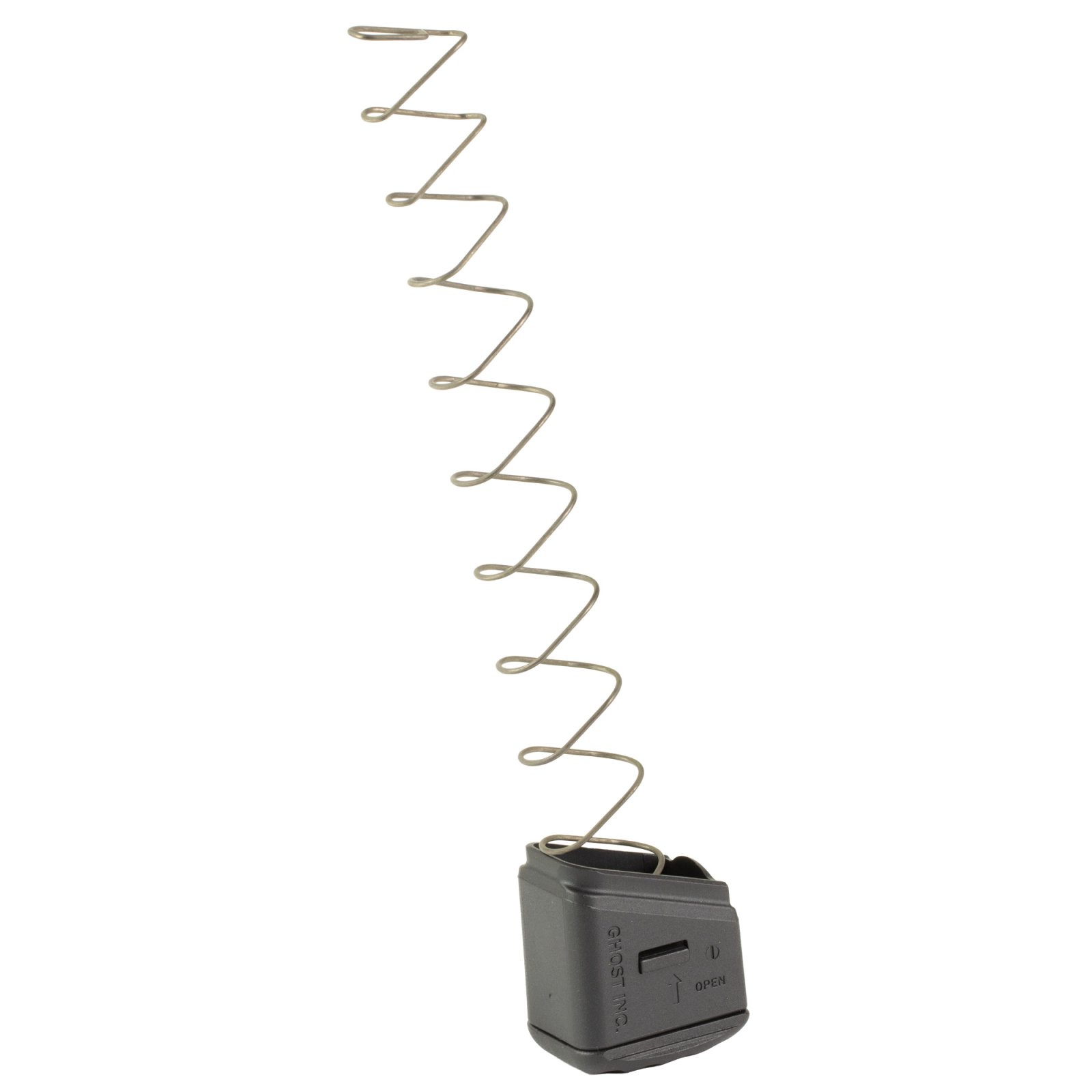 Ghost Inc. GHOGEN2MOABGL17-6BLK Mag Extension +6 9MM/+5 40 Black