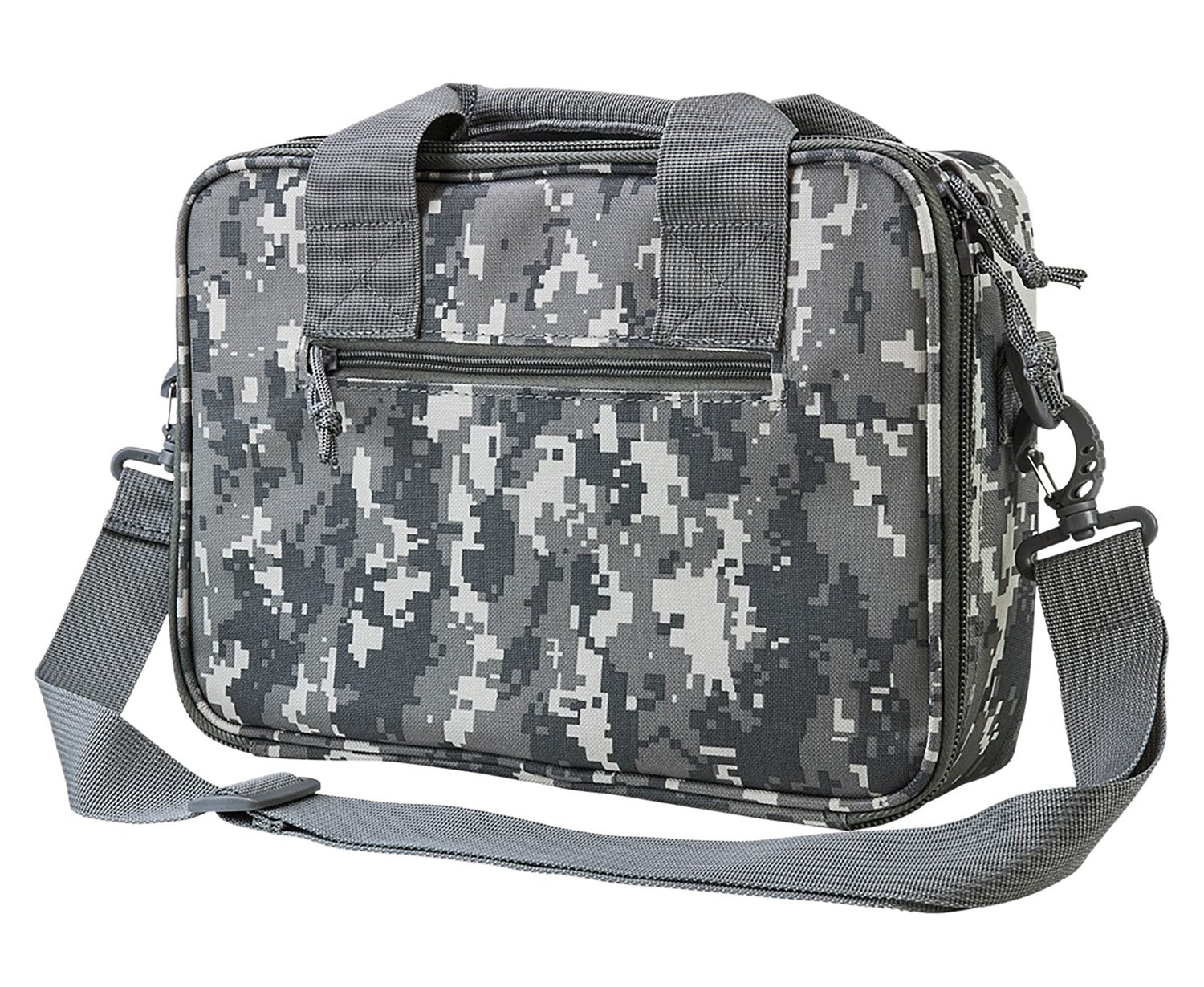 NcStar CPDX2971D VISM Double Pistol Range Bag Digital Camo 13"x10"x3.25" - NcSTAR - DIGITAL CAMOUFLAGE