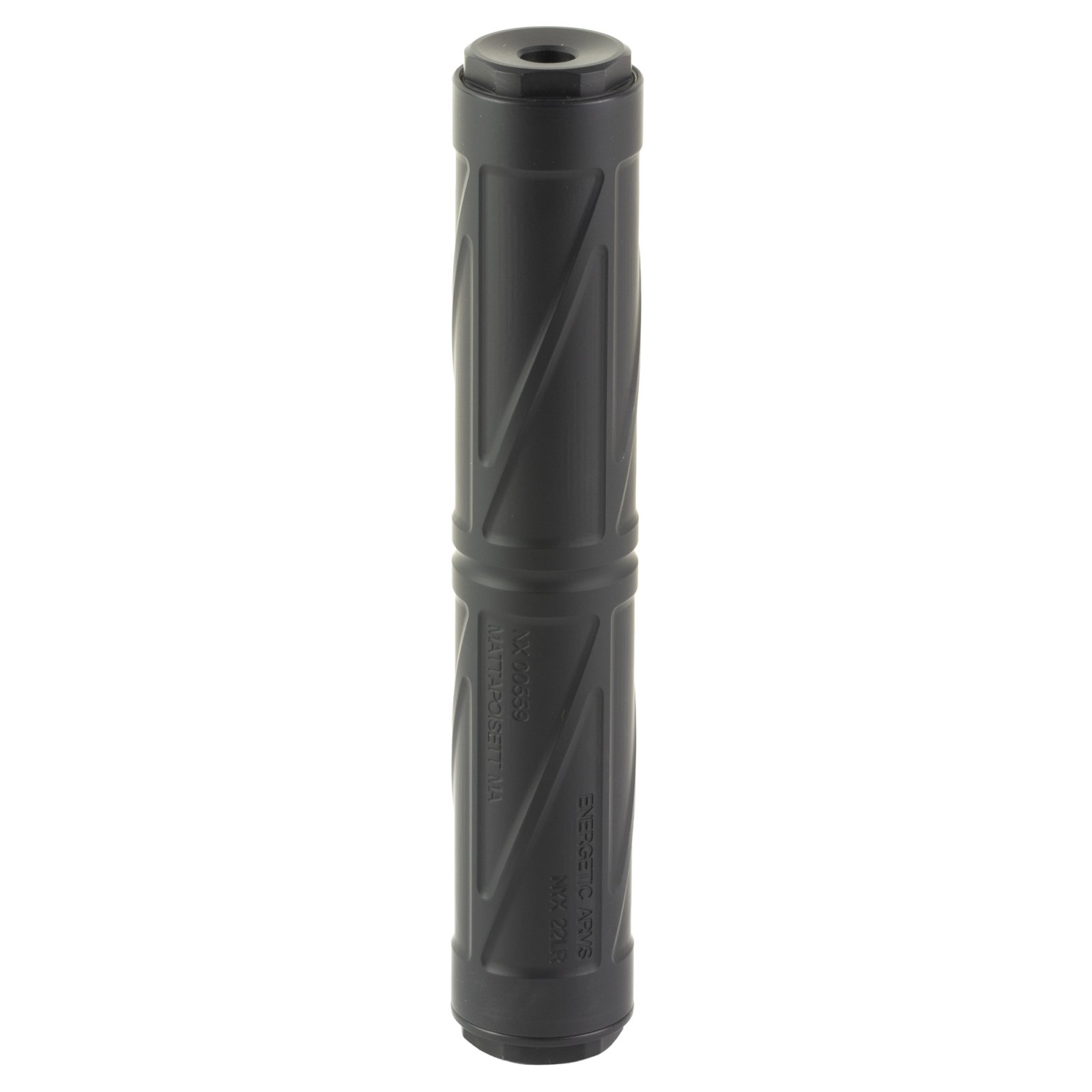 Energetic Armament EA01 NYX 22 LR Suppressor 1/2x28 Black