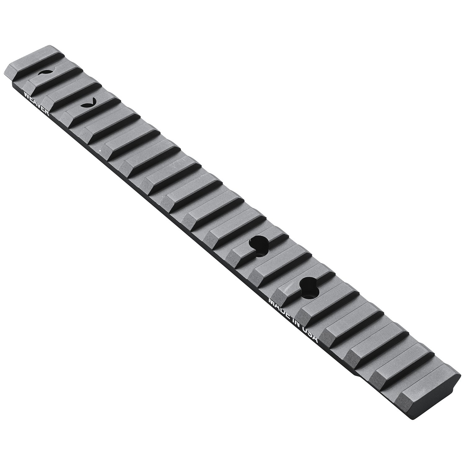 Weaver Tikka T3X Extended Tactical Multi-Slot Base, 6061 T6 Aluminum, Anodized Matte Black, 1-Piece