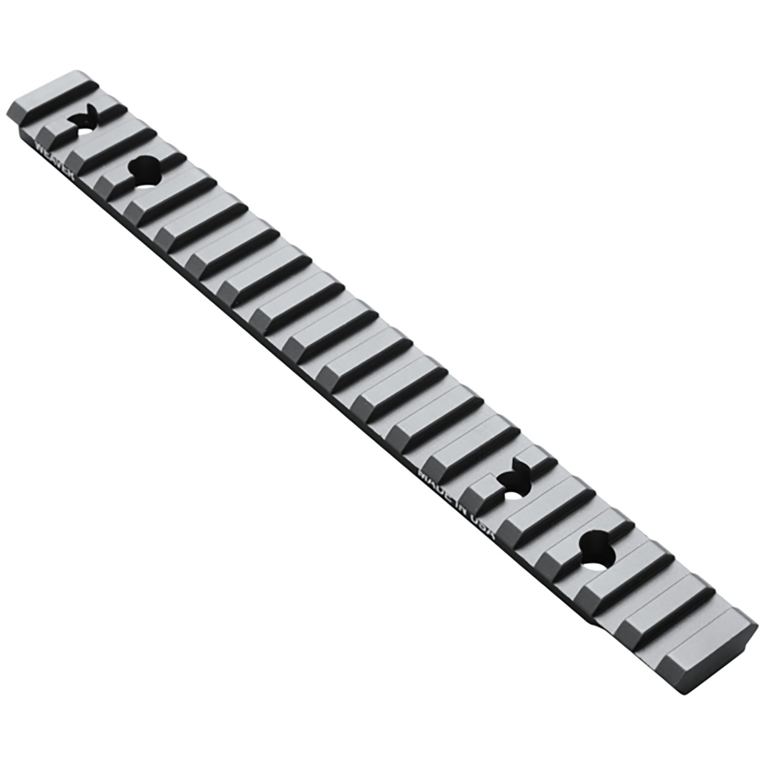 Weaver Mounts 99611 Tactical Multi-Slot Base, Matte Black Anodized 6061-T6 Aluminum, 1" Forward Length, 20 MOA Cant, Savage Axis I/II 8-40 Post 6/2021, American Made - Weaver - MULTI-SLOT BASE
