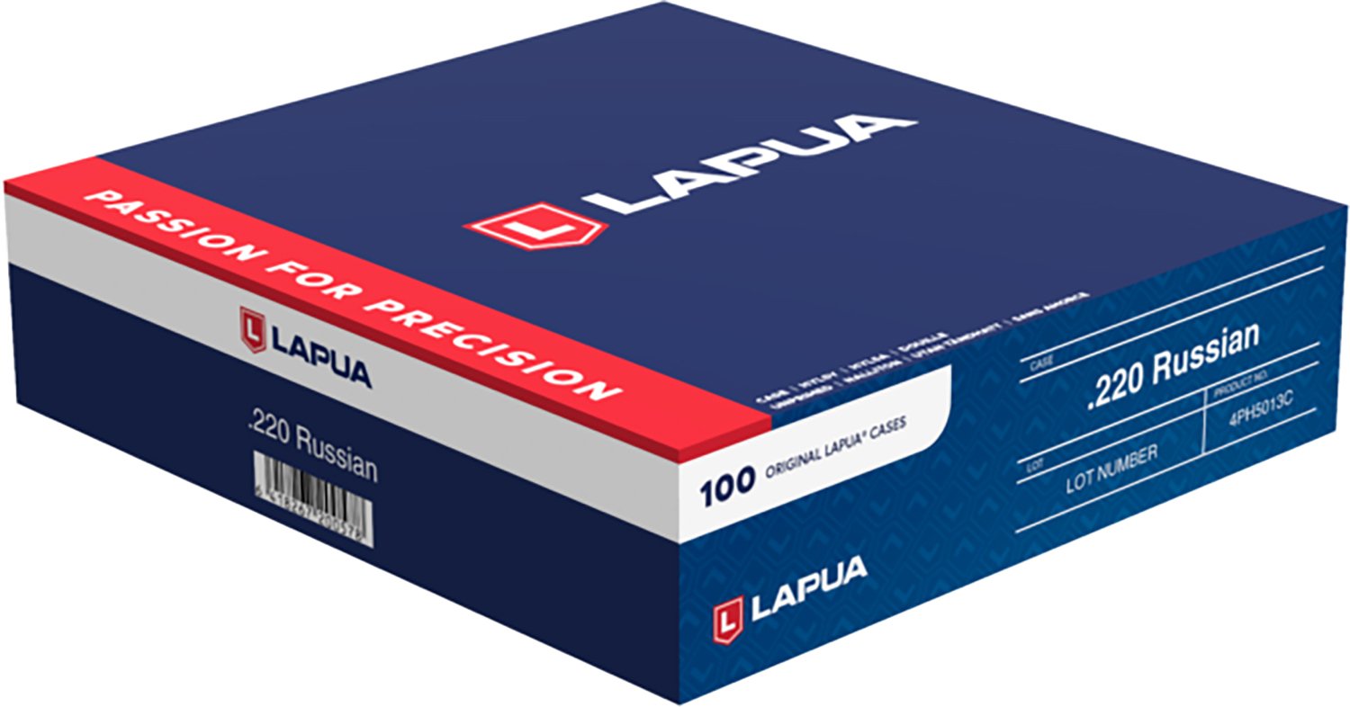 Buy Lapua 4PH5013 Unprimed Brass Rifle Cases .220 Russian Match 100ct online