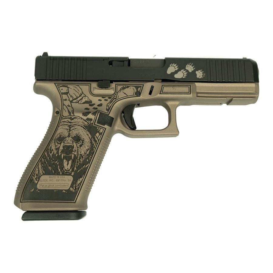 Glock V-Series Model 20 Bear Handgun 10mm Auto 15rd Magazines (3) 4.61 Ported Barrel Austria