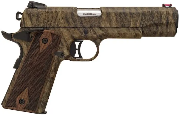 TR Imports 1911-9-CM1 9mm BL Style Camo Walnut Grips - TR Imports