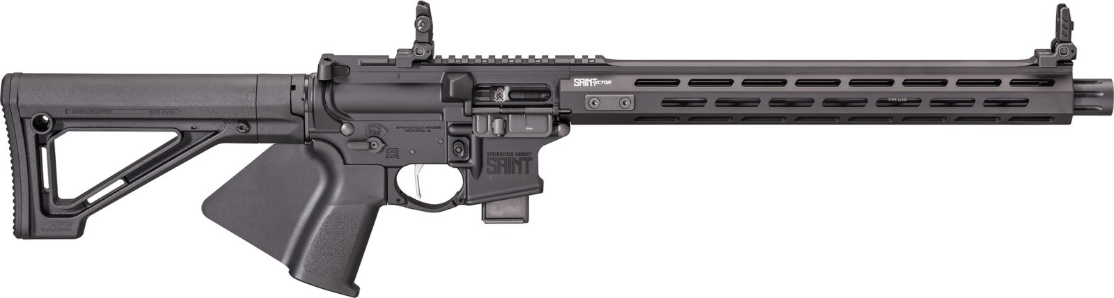 Springfield Armory Saint Victor 9mm Luger 16 in Black 10rd Carbine - Springfield Armory - 9mm