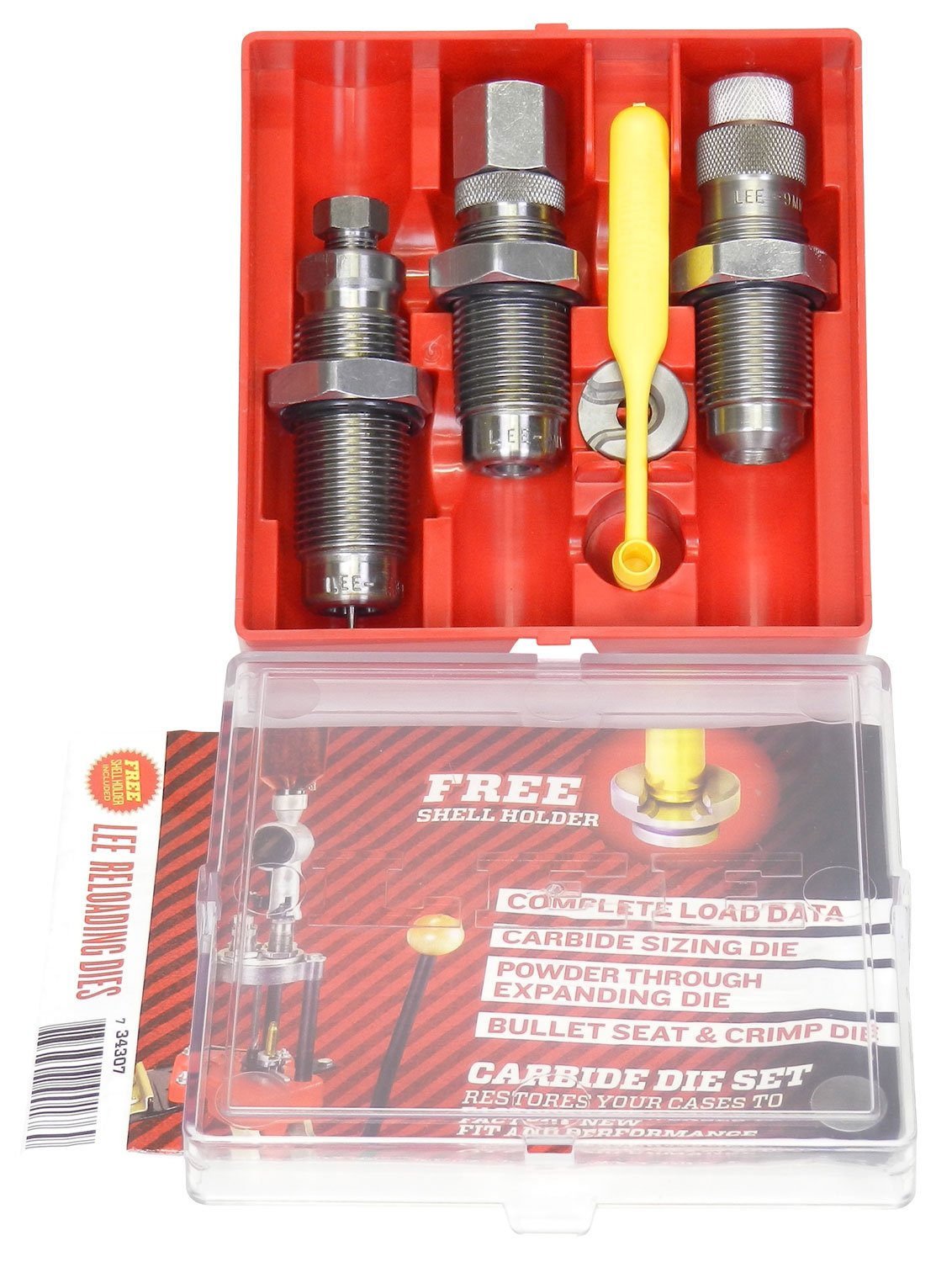 Lee Precision 90513 Carbide 3-Die Set 45 ACP Reloading Kit - Lee Precision - 45 ACP