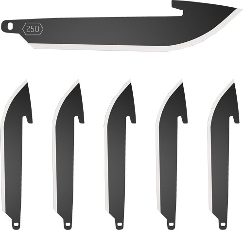 Outdoor Edge 2.5" Drop Point Blade Pack Black - Outdoor Edge