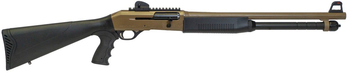 CENTURY ARMS CENTURION A4 12GA 20IN BARREL 5RD DESERT SAND SG8871DS-N - CENTURY ARMS