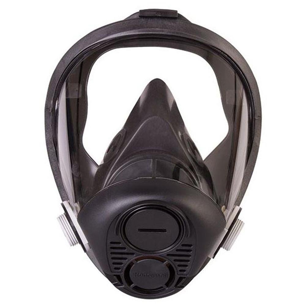 Honeywell RU65001M Silicone Full Face Respirator Mask with Harness, Medium