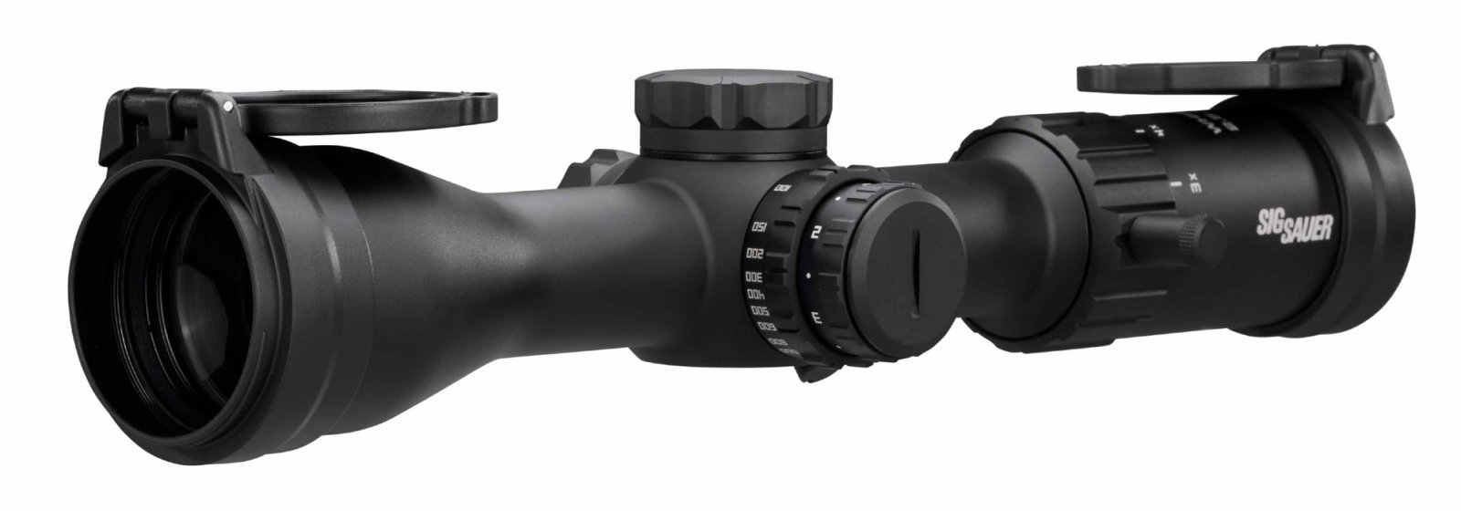 Sig Sauer WHISKEY4 2.5-10x42 Quadplex Reticle, 30mm Tube - Black SOW42003 - Sig Sauer - 42MM