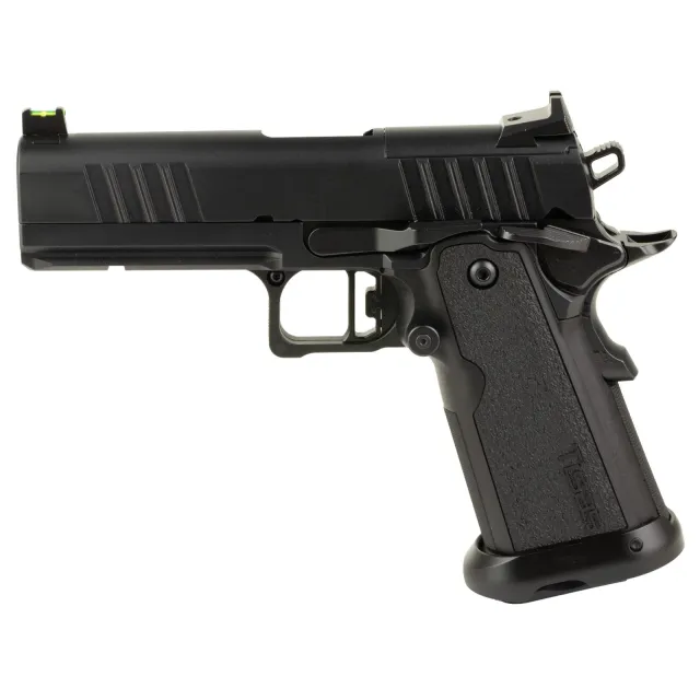 Tisas 1911 Carry DS FF 9mm 4.25 In Black QPQ Optics Ready 18+1 - Tisas USA - 9MM