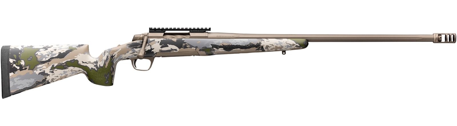 Browning 036108297 X-Bolt 2 HC MCM LR SR 300 PRC 26" Heavy Sporter Smoked Bronze Cerakote Rifle - Browning - 300 PRC