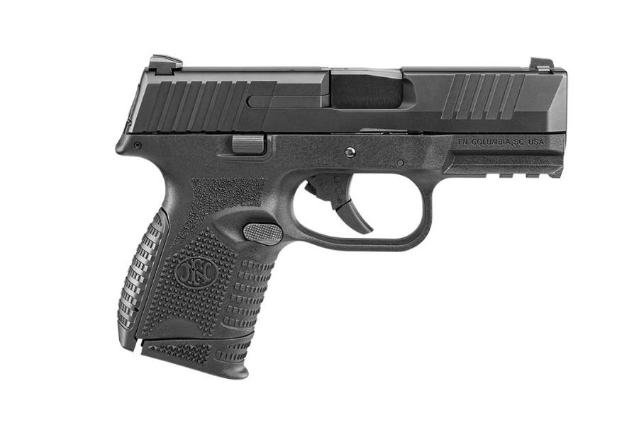 FN America 509 Compact Pistol 9mm Luger 2-10Rd Mags Black Polymer Finish - FN America - 9mm