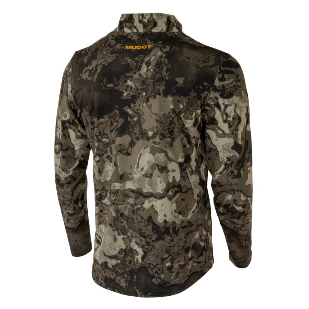 Muddy MUD-LW-QZ-VCG-XL TRX Lightweight Quarter Zip Veil Canyon Grey XL - GSM Outdoors