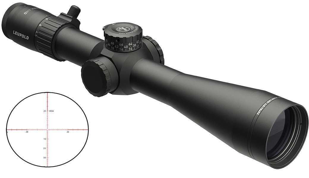 Leupold 183623 Mark 4HD 4.5-18x52 34mm SF FFP PR1-MOA Illuminated - Leupold & Stevens - 52MM