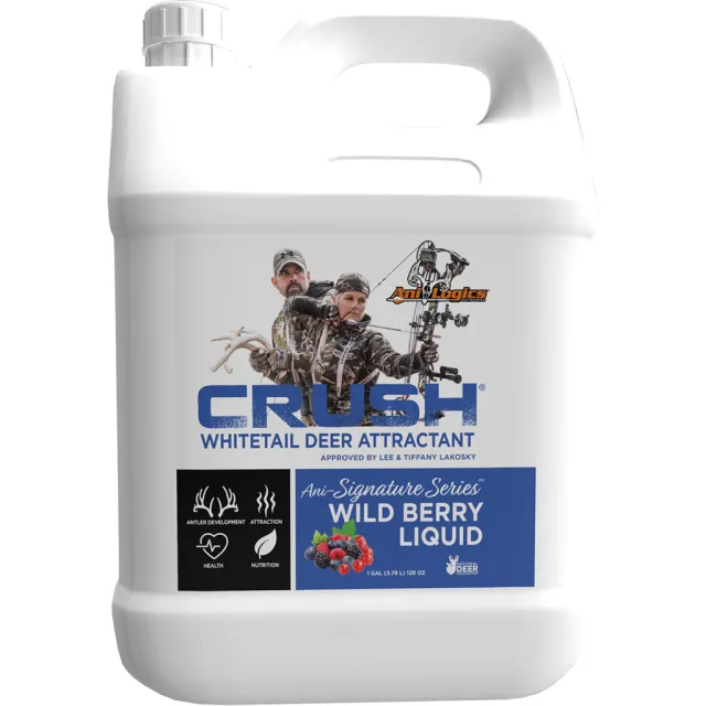 Ani-Logics Crush 72304 Liquid Attractant Wild Berry 1 gal - Ani-Logics