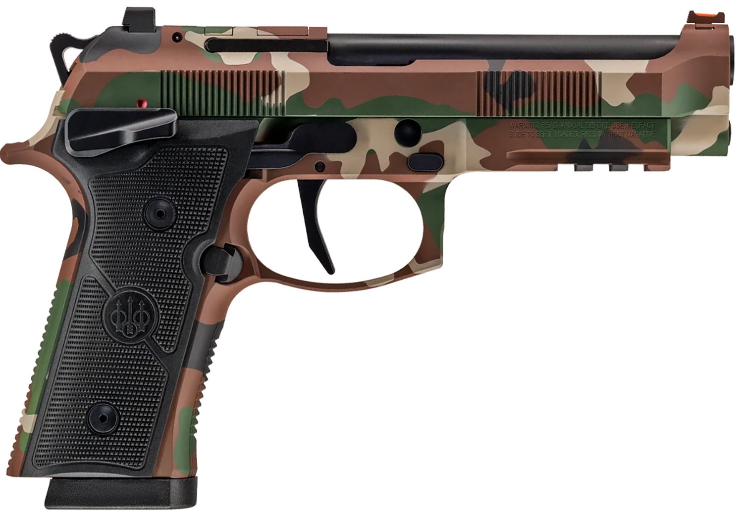 Beretta SPEC0731A15 92XI SAO 9mm 4.7" 15+1 BDU Cerakote Pistol - Beretta - 9mm