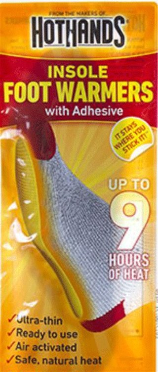 HOTHANDS INSOLE FOOT WARMER 1 PAIR - Hothands