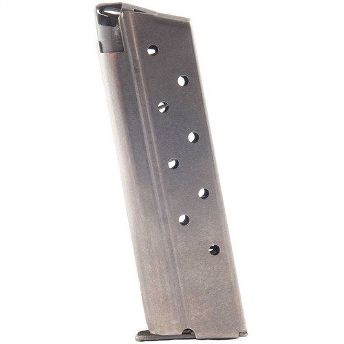 Colt 573421 1911 Delta Elite SS Magazine 8-Round 10mm Silver - Colt - 10 MM AUTO