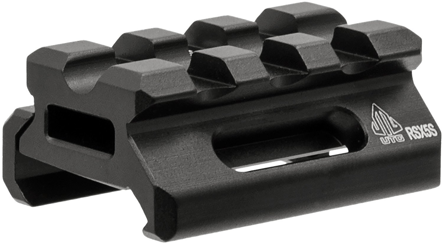 Buy Leapers MTRSX5S Picatinny Riser 6061-T6 Aluminum Matte Black 1.57"x0.5" online