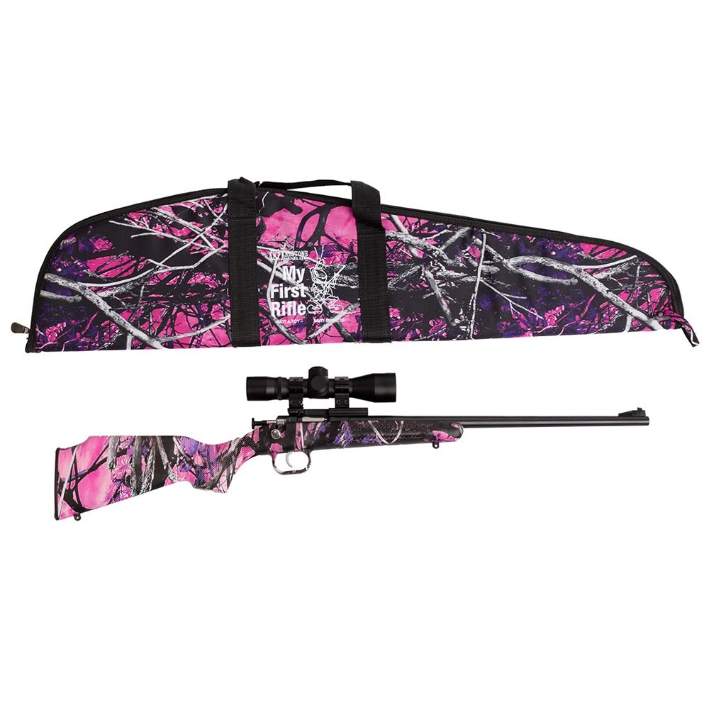 Keystone KSA 2160BSC Crickett Rifle 22 LR 16" Muddy Girl w/Scope RH - Keystone Sporting Arms - 22 LR