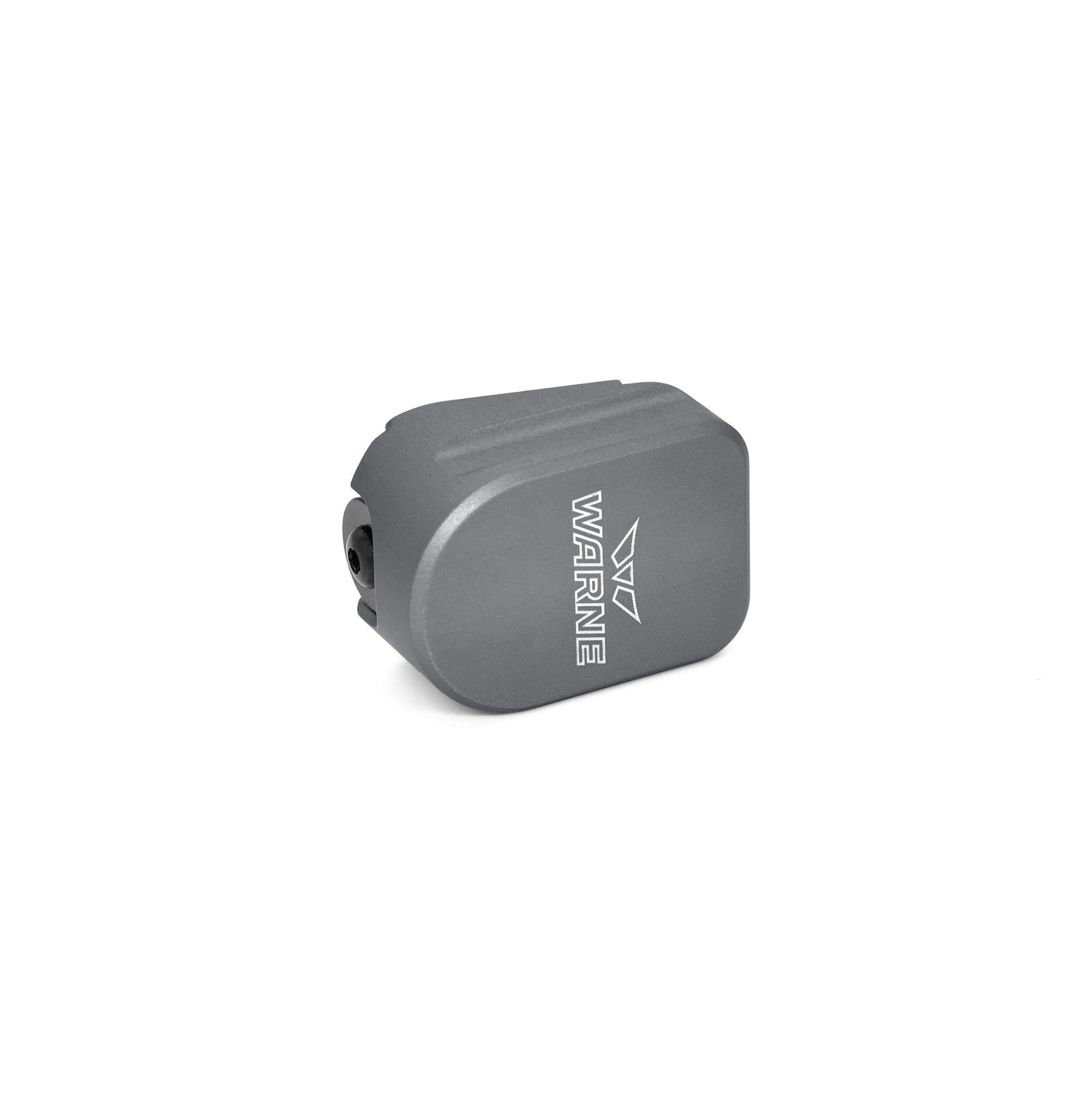 Warne MESIG54GR Magazine Extension 6061-T6 Aluminum Gray for Sig P320