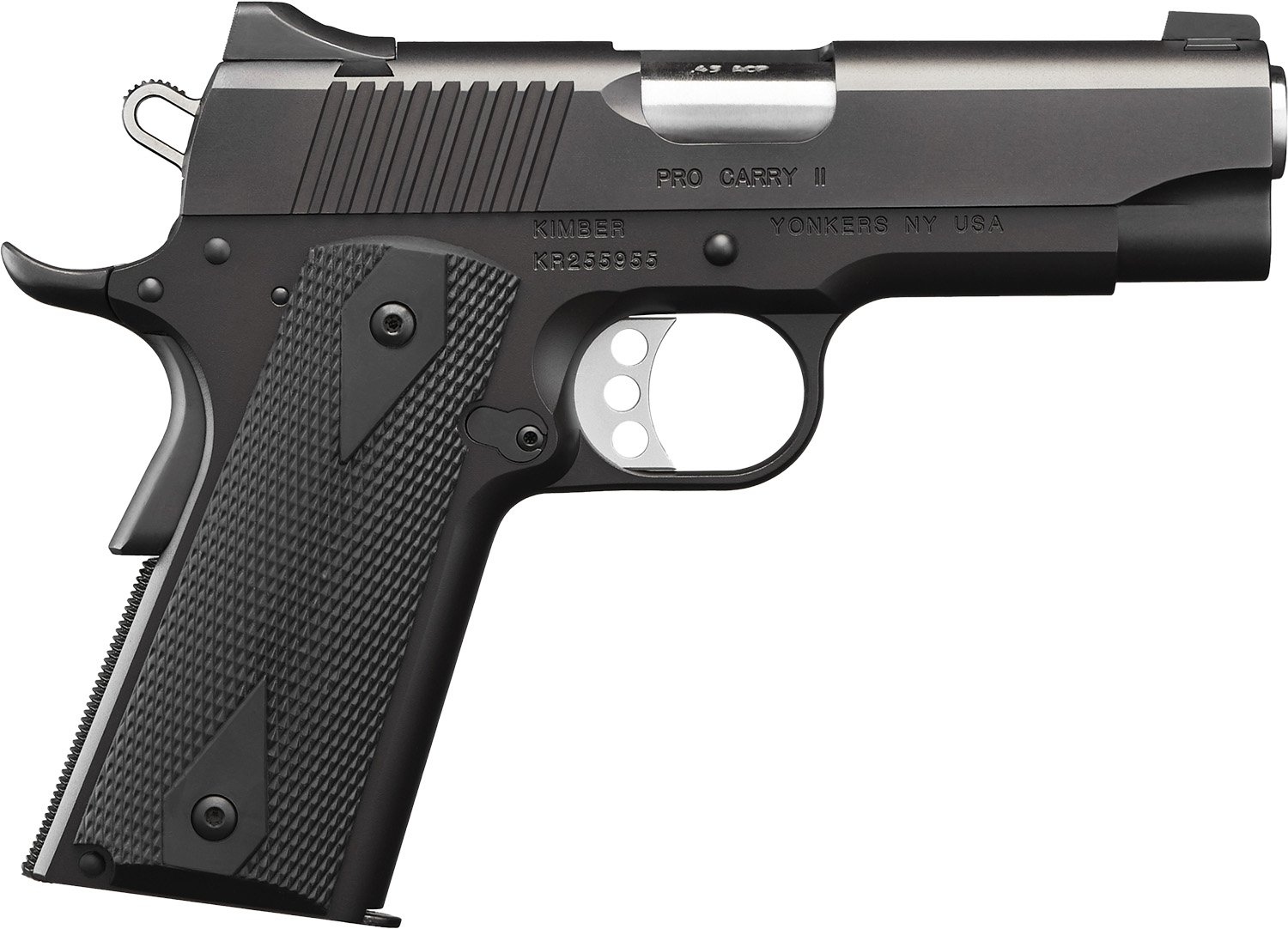 Kimber Pro Carry II CA 45 ACP 4 in Barrel Matte Black 7 Round Semi-Auto - Kimber Manufacturing, Inc. - 45 ACP