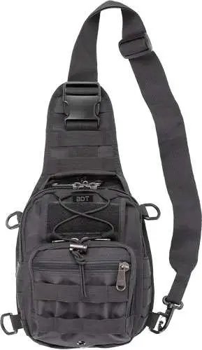 Bulldog BDT407B X-Small Sling Bag with MOLLE Webbing Black - Bulldog