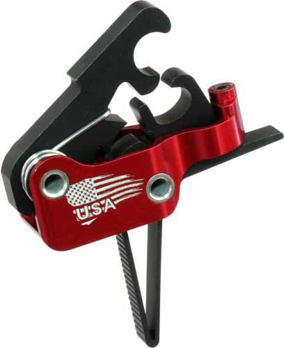 Elftmann Tactical MATCH-S AR-15 Trigger Black/Red 2.75-4 lbs Drop-In