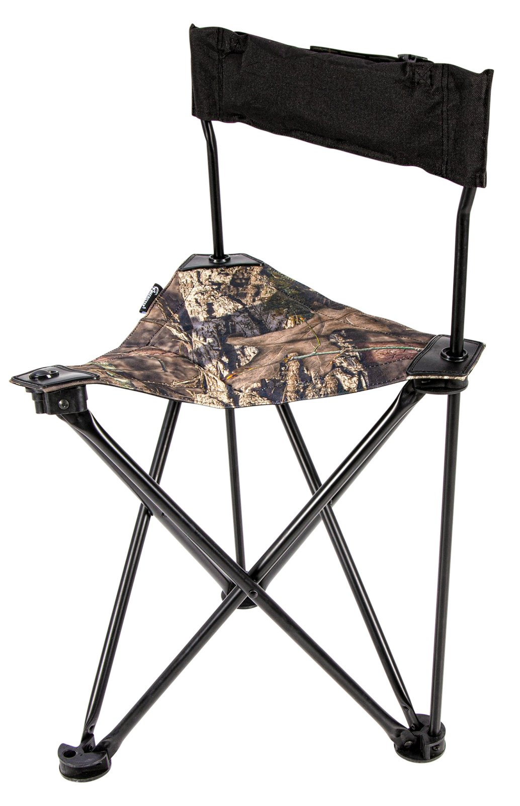 Ameristep AMSAMEFT1013 Tripod Stool Mossy Oak Heavy-Duty Fabric/Steel - AMERISTEP