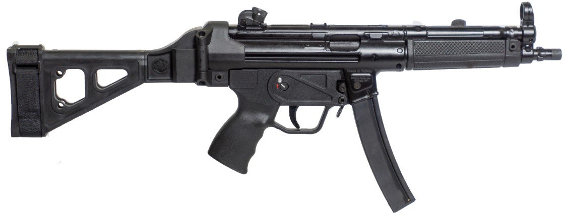 Century AP5 9mm 9" Barrel 30-Round with SBT5 Folding Brace, Optic Mount & More