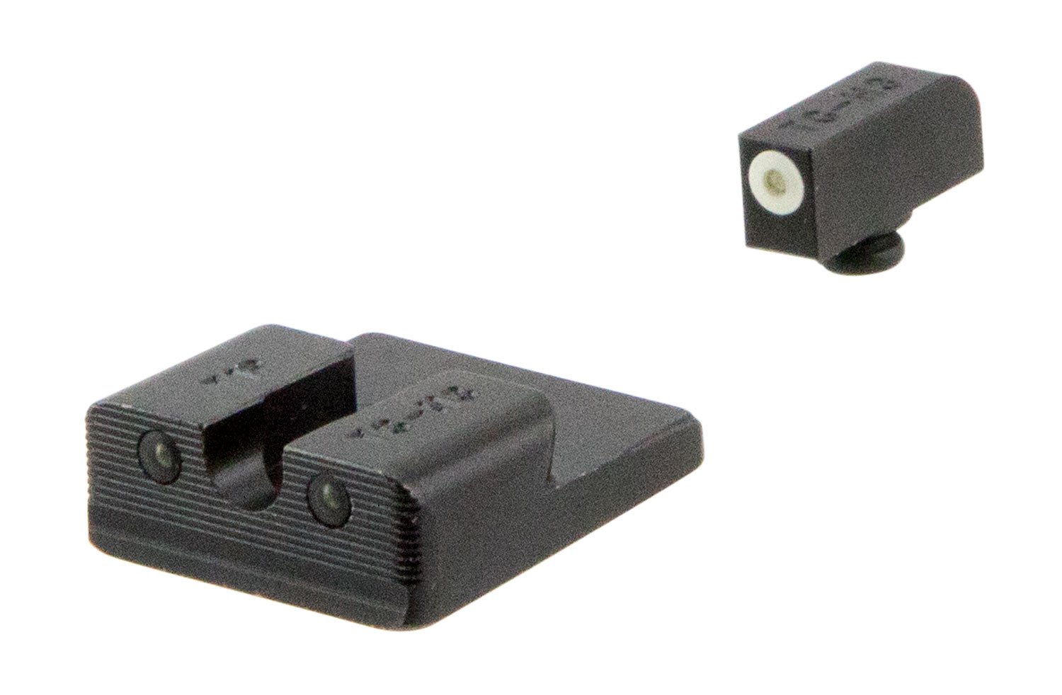GSM TG TG231T2W Tritium Pro Night Sights CNC Steel - GSM Outdoors - CNC MACHINED STEEL