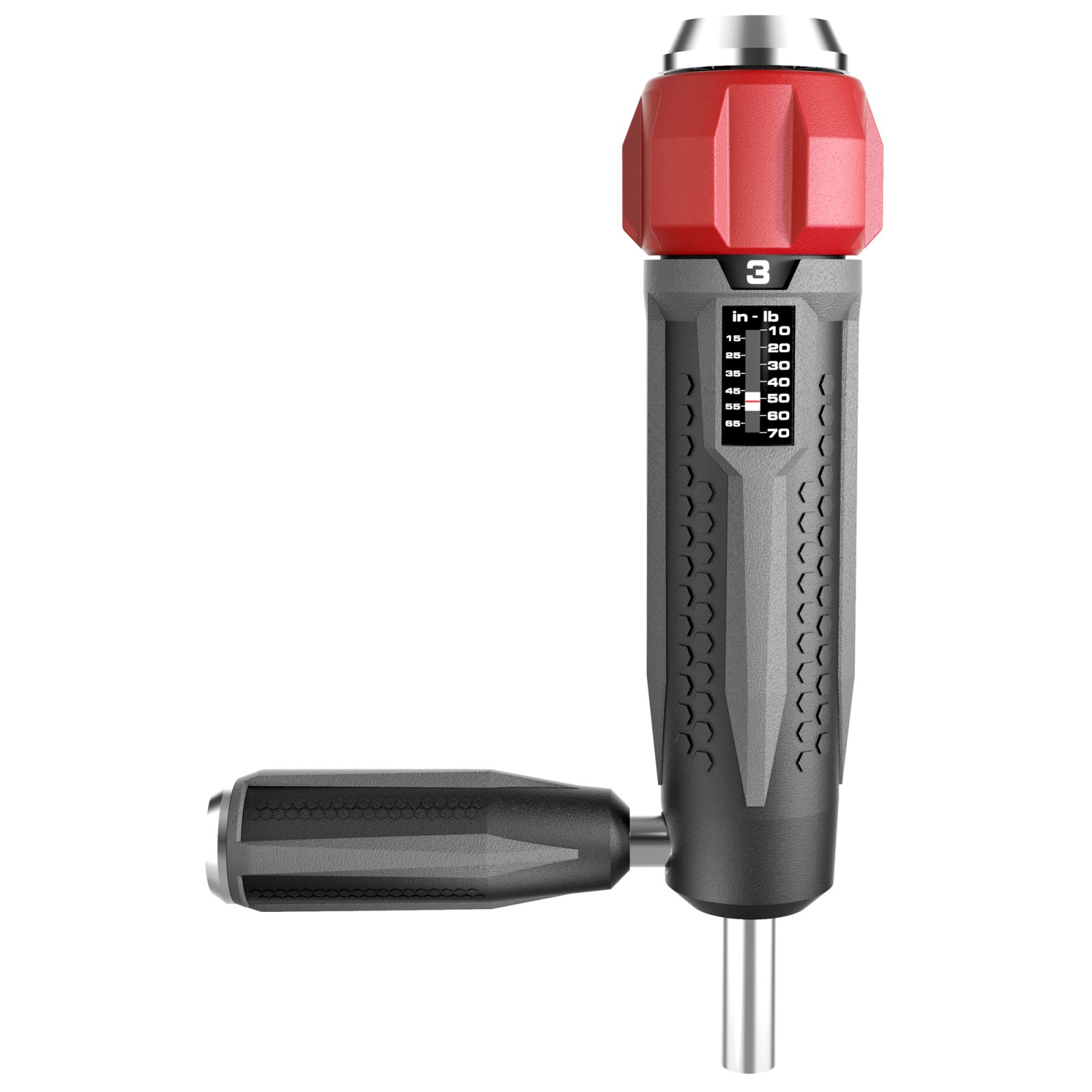 Real Avid AVSTORQ Smart Torq Torque Wrench Gray/Red with 12 Gun Bits - Real Avid