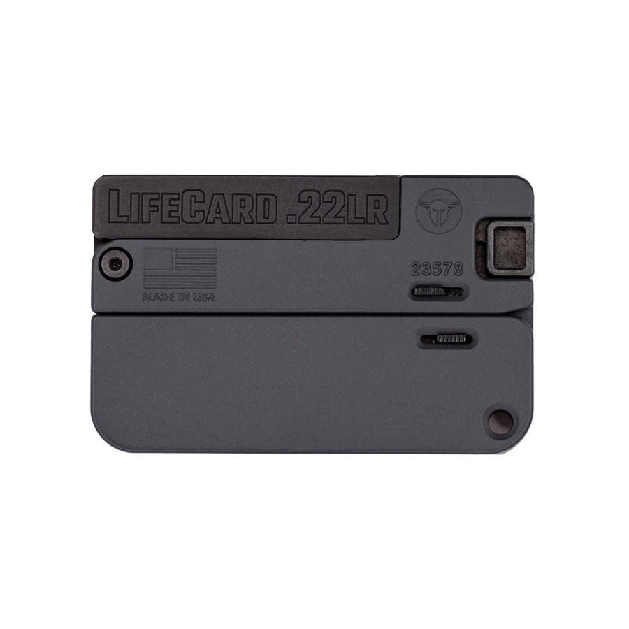 Trailblazer Firearms Lifecard Aluminum Handle Single Action Pistol .22LR - Trailblazer Firearms LLC - .22 LR