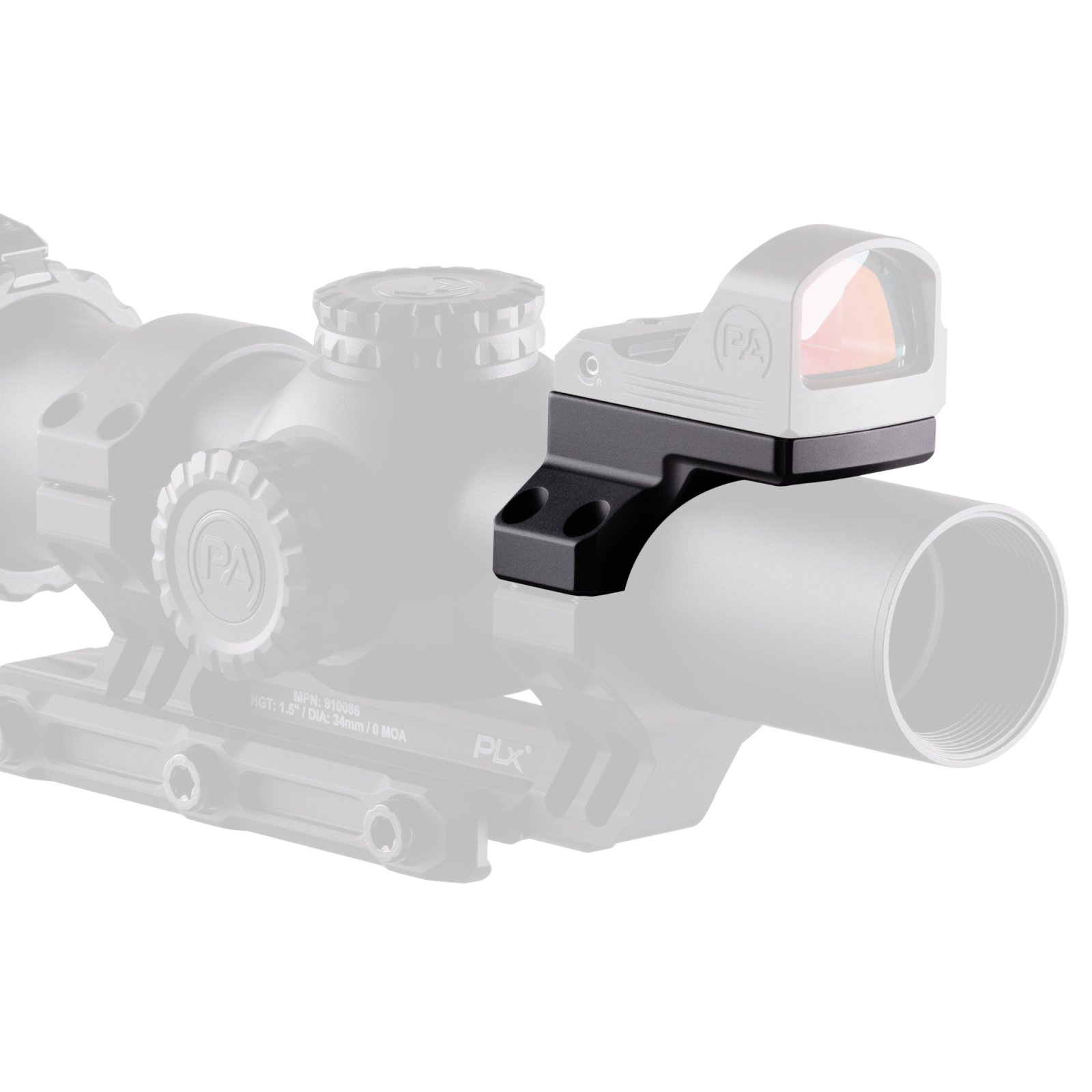 Primary Arms SLx Top Cap Reflex Mount Fits 34MM Mounts Compatible with RMR