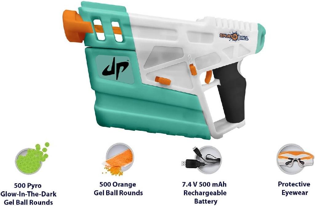 SPLAT 950008 Water Bead Blaster Kit with Accessories