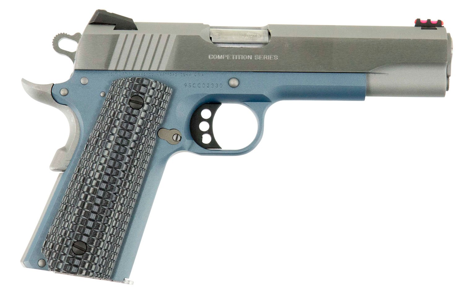 Colt 1911 Competition O1072CCSBT 9mm Luger 5 in Barrel Blue Titanium Finish - Colt - 9mm