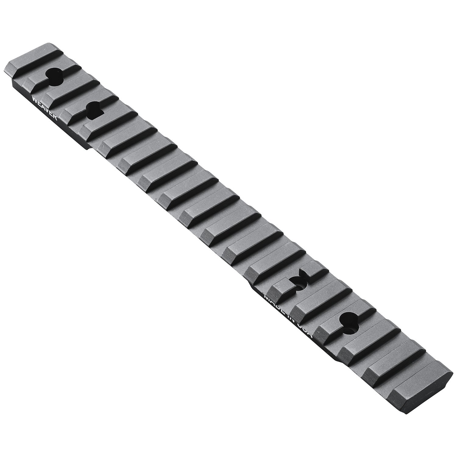 Weaver 99480 Multi-Slot Base Winchester 70 Long Action Black Aluminum - Weaver - MULTI-SLOT BASE