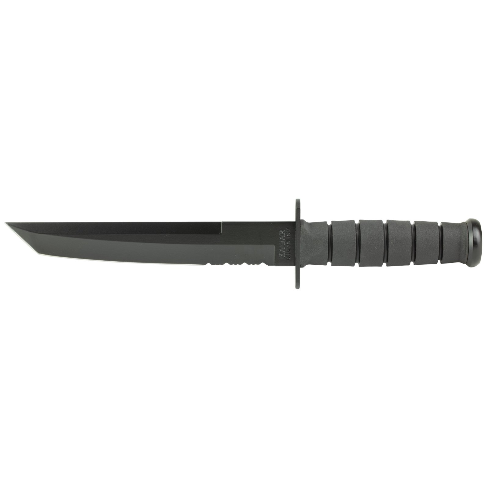 Buy KA-BAR 1245CP Tanto Fixed Blade Knife, 8" 1095 Cro-Van, Black Handle online