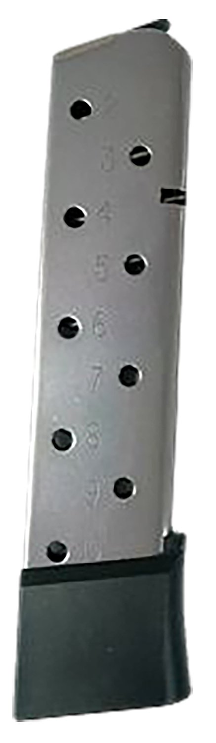 Kimber 1911 Stainless Steel Magazine: 10-Round, 45 ACP, Polymer Material, New Condition