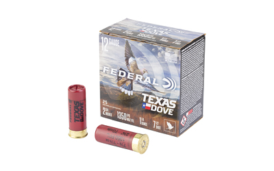 Federal Texas Dove 12 Gauge 2.75" #7.5 1 1/4oz Shot Shell Ammunition Lead
