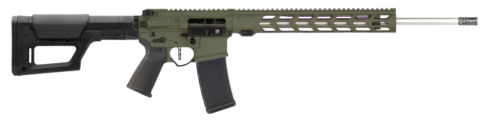 Alex Pro RI331OD 22ARC Varmint Rifle, 18" 416 SST Barrel, Magpul PRS Lite