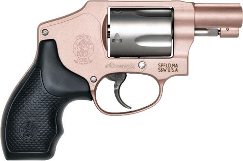 S&W 642 .38SPL+P 1.88" SS Rose Gold Frame, 5-Shot, Fixed Sight - Smith & Wesson - 38 Special +P