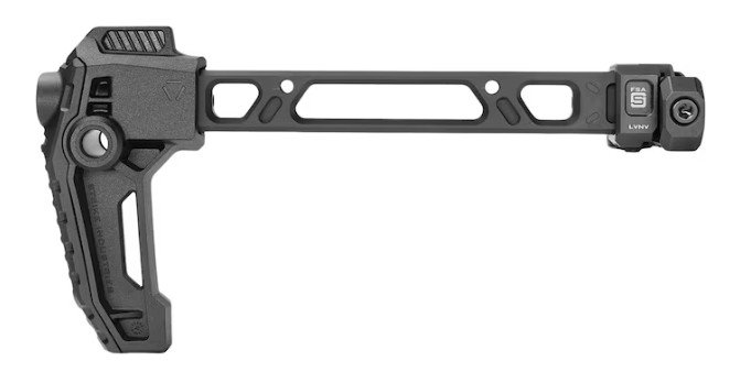 Strike Industries FSA Single Side Folding Stock Fits 1913 Interfaces Mat... - Strike Industries