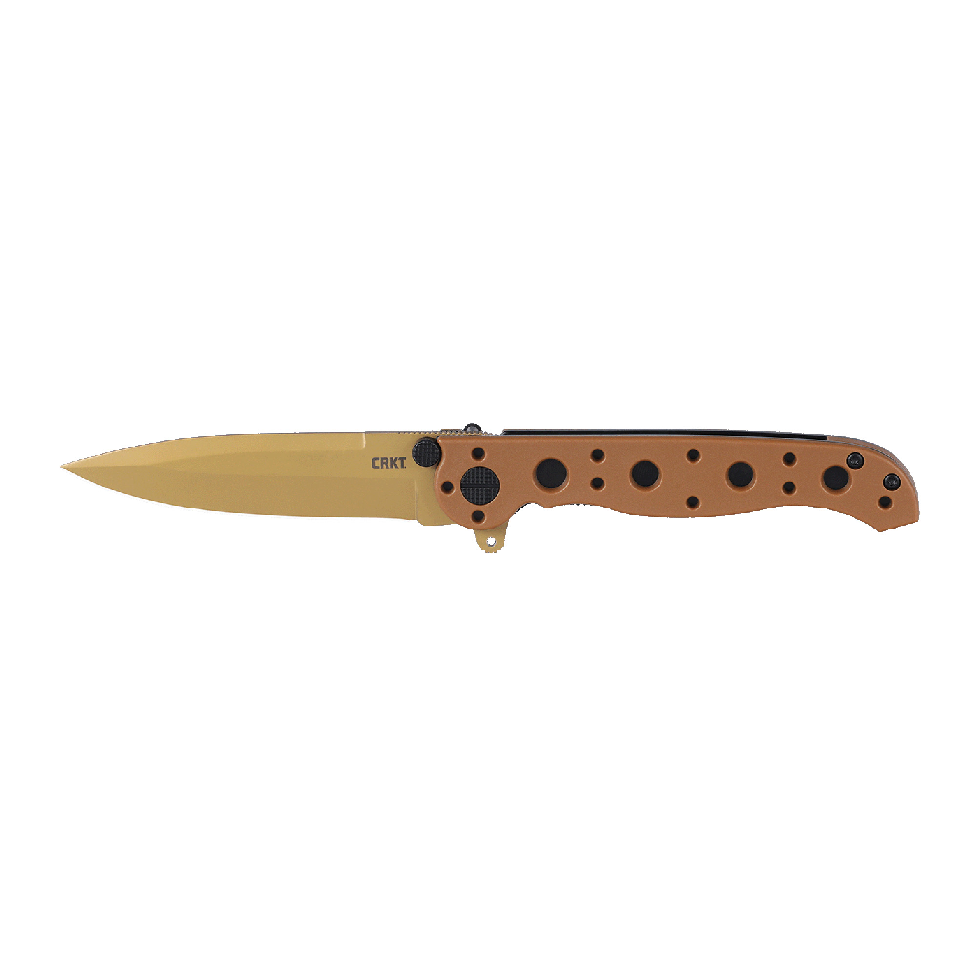 CRKT M16-01DZ Folding Knife 3.03" D2 Blade Desert Tan GRN Handle