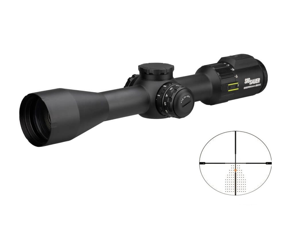 Sig Sauer SOSBDX44111 44MM Digital Ballistic Scope Black - Sig Sauer - 44MM