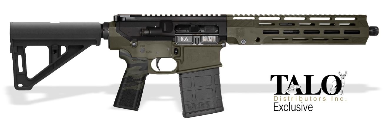 Buy Diamondback DB1280W281 DB10 8.6 Blackout 12" Black/ODG Pistol 20+1 online