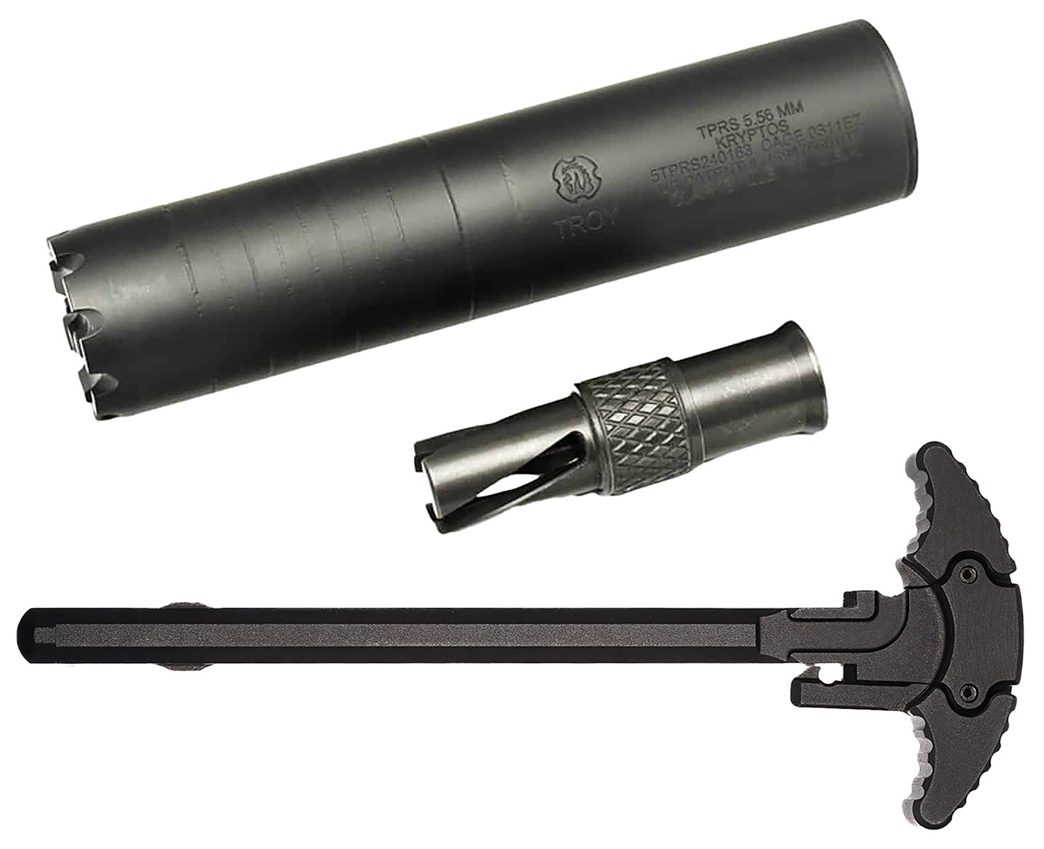 Troy SSIL556KRBNBT Kryptos Bundle 5.56 Black - Troy Industries - 5.56 NATO