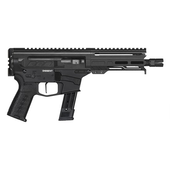CMMG 92A682CAB Dissent MKGS 9mm Luger 33+1 6.50" Black Picatinny...