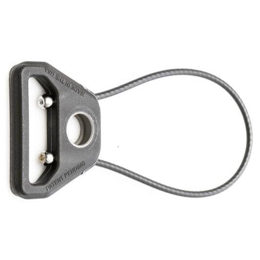 Blue Force Gear Molded Universal Wire Loop Sling Attachment Push Button 2.75 Black - Blue Force Gear